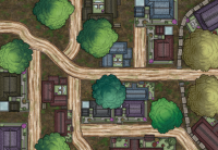 Une carte de ville