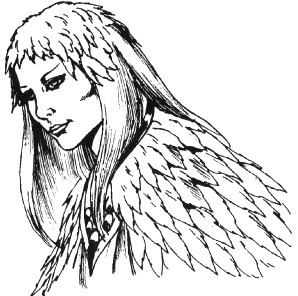 Dame des cygnes