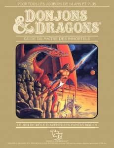 Donjons &amp; Dragons, Règles Immortels Image 1