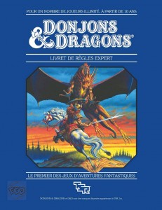 Donjons &amp; Dragons, Règles expert 1985 - boîte 2 - révision d ... Image 1