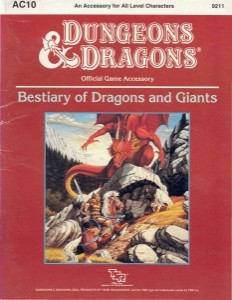 AC10 - Bestiaire des dragons et géants Image 1