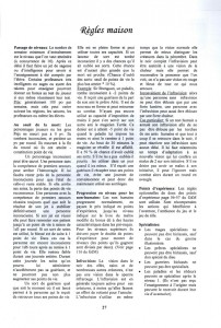 Règles maison Image 1