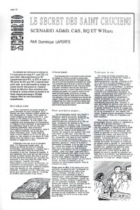 Le secret des saints cruciens Image 1