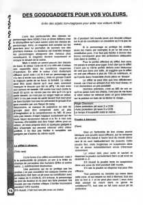 Des gogogadgets pour vos voleurs Image 1