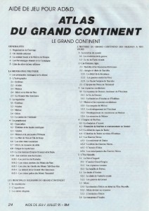 Atlas du Grand continent - 2e partie Image 1