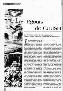Les égouts de Cuush Image 1