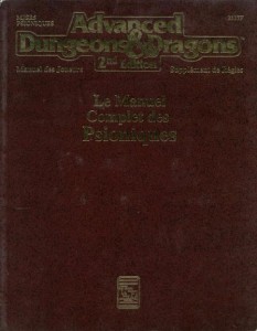 MJSR5 - Le Manuel Complet des Psioniques Image 1