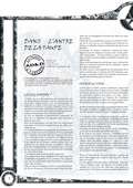 scénario : dans l'antre de la Taupe